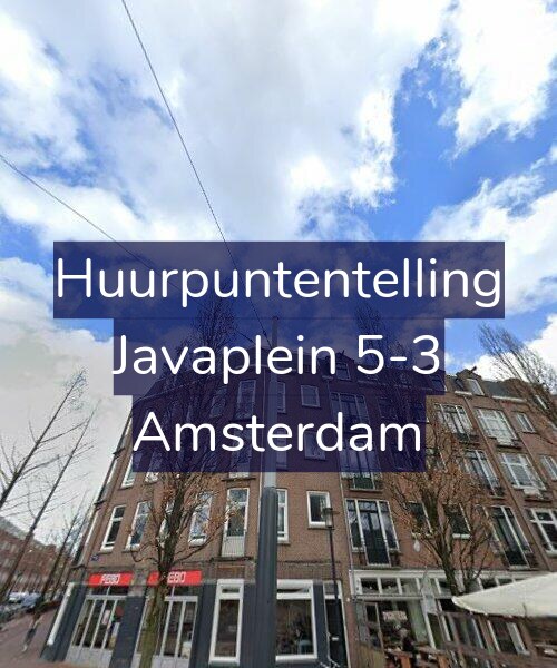Foto gevel Huurpuntentelling voor Javaplein 5-3, Amsterdam