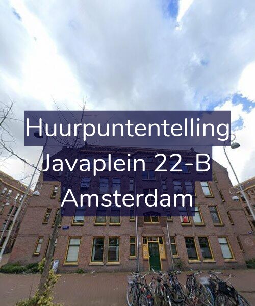 Foto gevel Huurpuntentelling voor Javaplein 22-B, Amsterdam