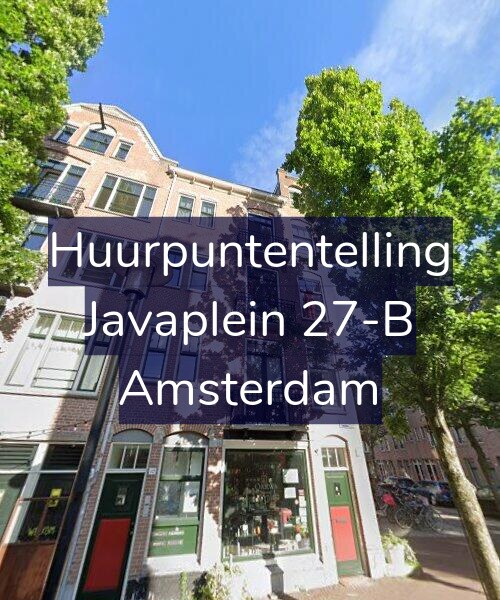 Foto gevel Huurpuntentelling voor Javaplein 27-B, Amsterdam