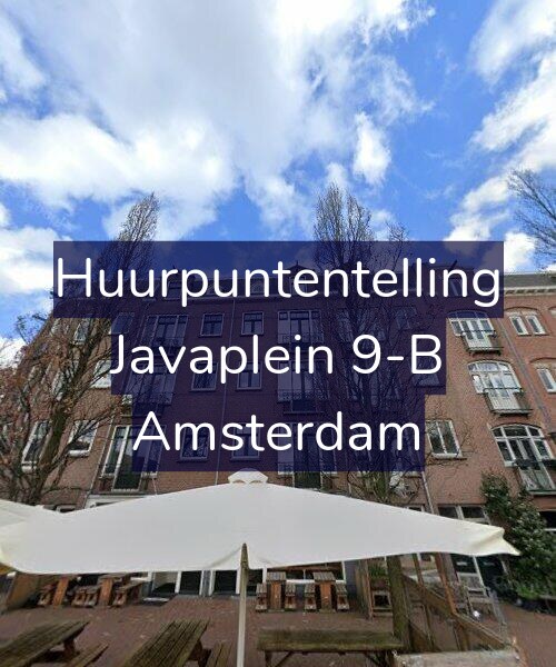 Foto gevel Huurpuntentelling voor Javaplein 9-B, Amsterdam