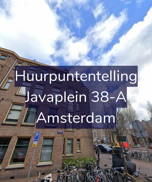 Foto gevel Huurpuntentelling voor Javaplein 38-A, Amsterdam