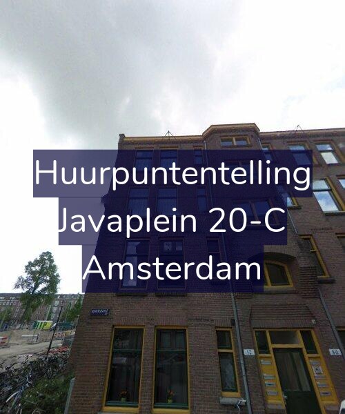 Foto gevel Huurpuntentelling voor Javaplein 20-C, Amsterdam