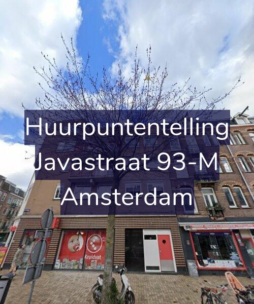 Foto gevel Huurpuntentelling voor Javastraat 93-M, Amsterdam