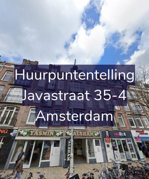 Foto gevel Huurpuntentelling voor Javastraat 35-4, Amsterdam