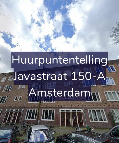 Foto gevel Huurpuntentelling voor Javastraat 150-A, Amsterdam