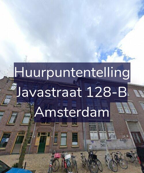 Foto gevel Huurpuntentelling voor Javastraat 128-B, Amsterdam
