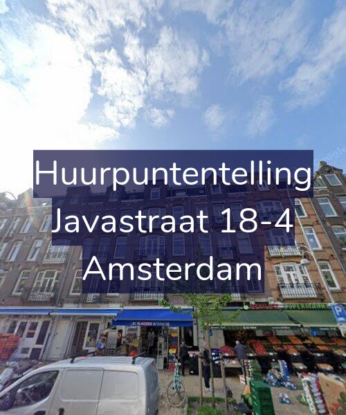 Foto gevel Huurpuntentelling voor Javastraat 18-4, Amsterdam