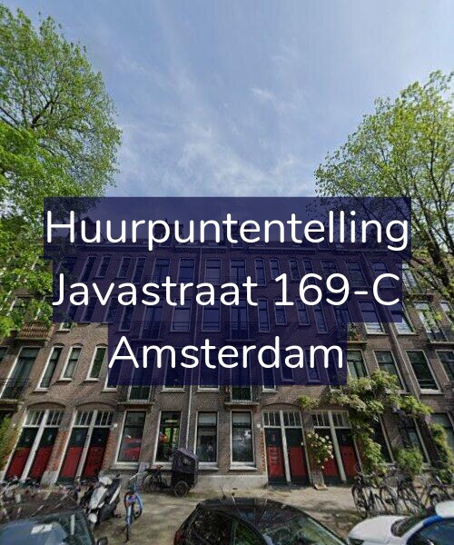 Foto gevel Huurpuntentelling voor Javastraat 169-C, Amsterdam