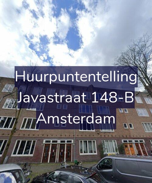 Foto gevel Huurpuntentelling voor Javastraat 148-B, Amsterdam