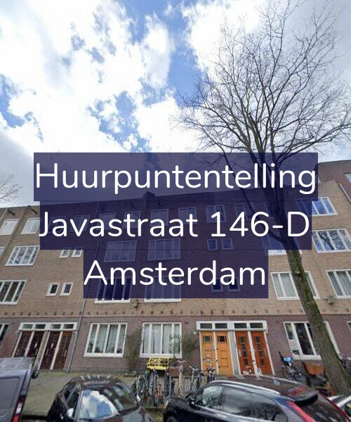 Foto gevel Huurpuntentelling voor Javastraat 146-D, Amsterdam