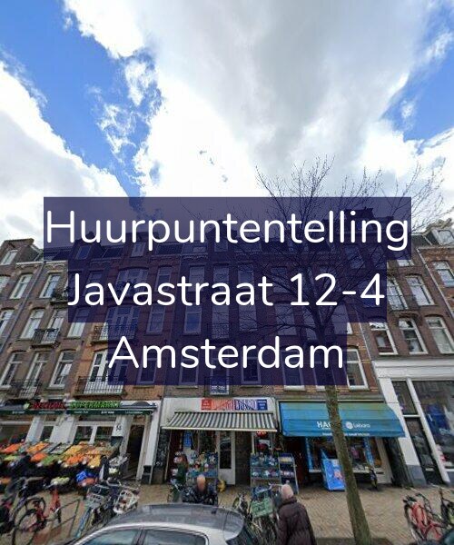 Foto gevel Huurpuntentelling voor Javastraat 12-4, Amsterdam