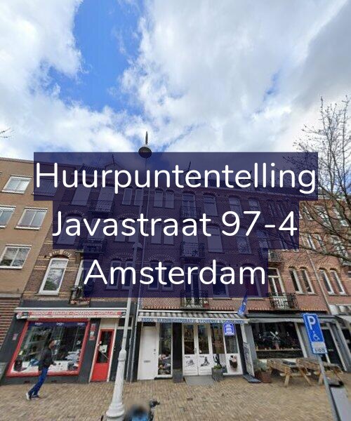 Foto gevel Huurpuntentelling voor Javastraat 97-4, Amsterdam