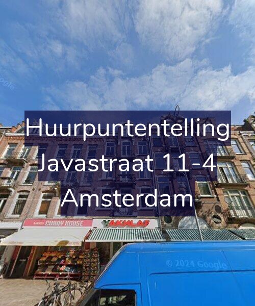 Foto gevel Huurpuntentelling voor Javastraat 11-4, Amsterdam