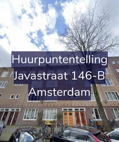 Foto gevel Huurpuntentelling voor Javastraat 146-B, Amsterdam