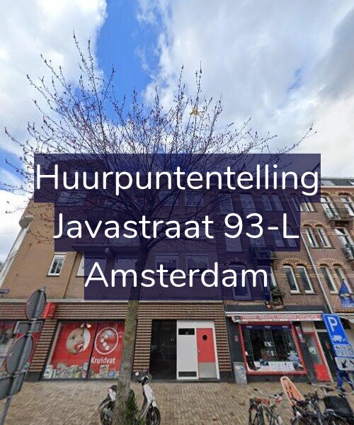 Foto gevel Huurpuntentelling voor Javastraat 93-L, Amsterdam