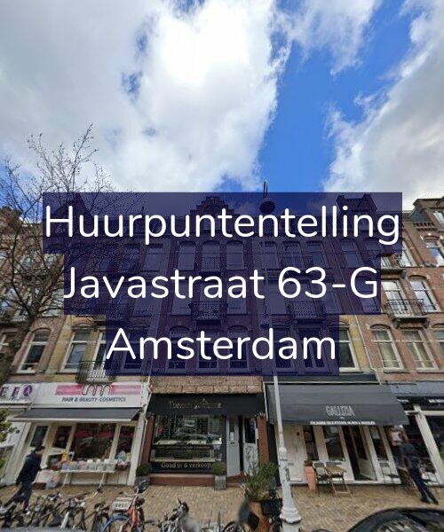 Foto gevel Huurpuntentelling voor Javastraat 63-G, Amsterdam