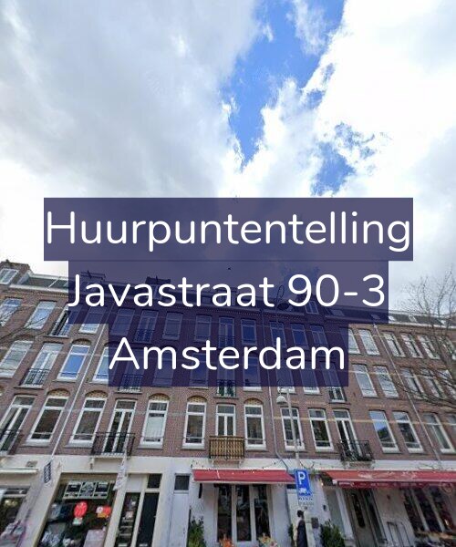 Foto gevel Huurpuntentelling voor Javastraat 90-3, Amsterdam