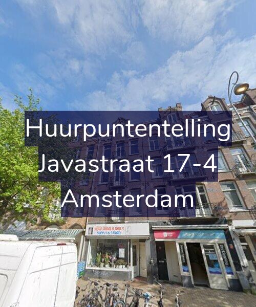 Foto gevel Huurpuntentelling voor Javastraat 17-4, Amsterdam