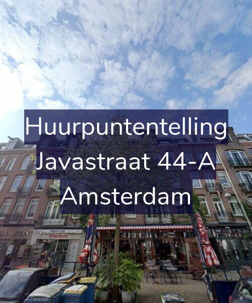 Foto gevel Huurpuntentelling voor Javastraat 44-A, Amsterdam