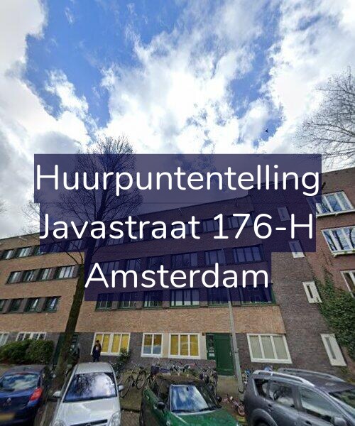 Foto gevel Huurpuntentelling voor Javastraat 176-H, Amsterdam