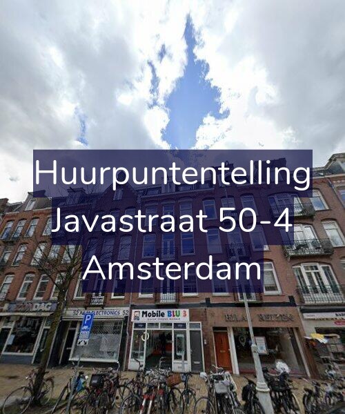 Foto gevel Huurpuntentelling voor Javastraat 50-4, Amsterdam