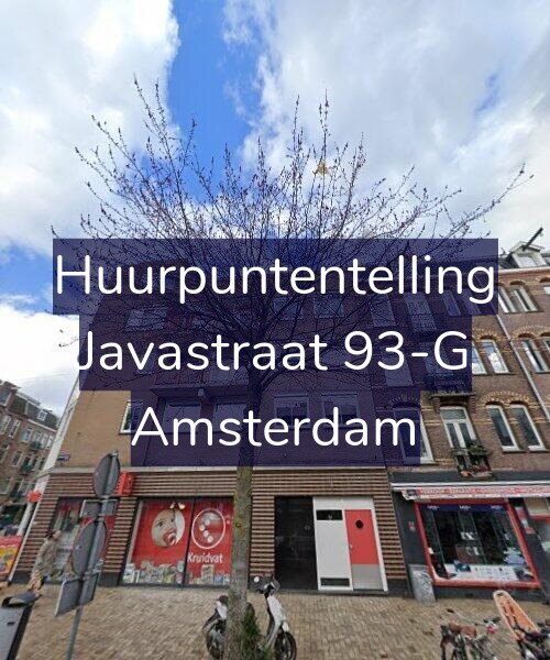 Foto gevel Huurpuntentelling voor Javastraat 93-G, Amsterdam