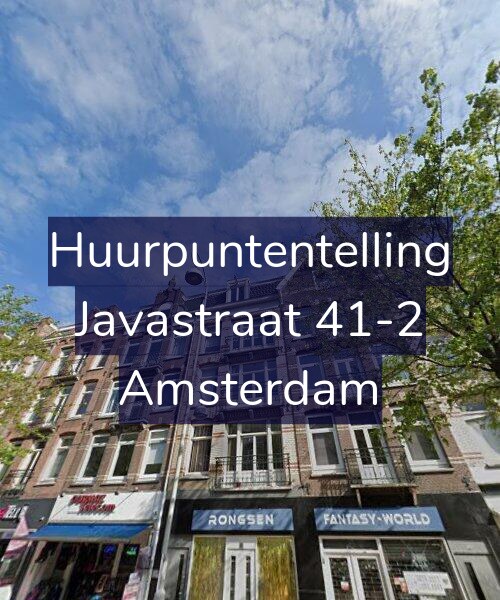 Foto gevel Huurpuntentelling voor Javastraat 41-2, Amsterdam