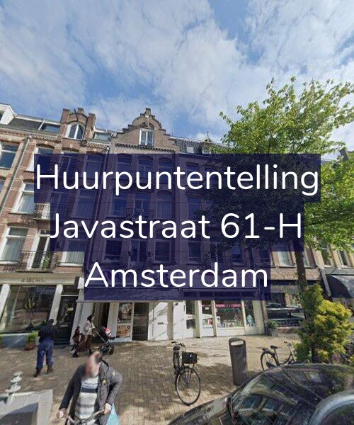 Foto gevel Huurpuntentelling voor Javastraat 61-H, Amsterdam