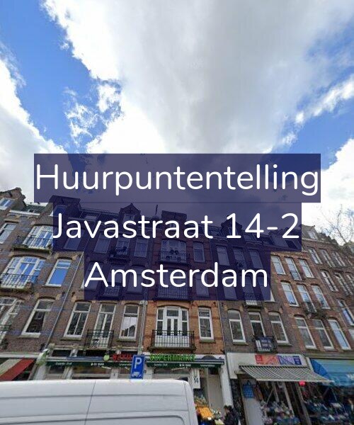 Foto gevel Huurpuntentelling voor Javastraat 14-2, Amsterdam
