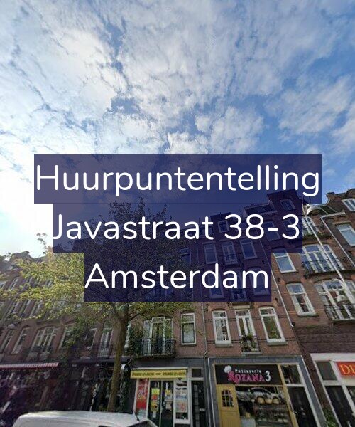 Foto gevel Huurpuntentelling voor Javastraat 38-3, Amsterdam