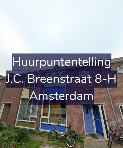 Foto gevel Huurpuntentelling voor J.C. Breenstraat 8-H, Amsterdam