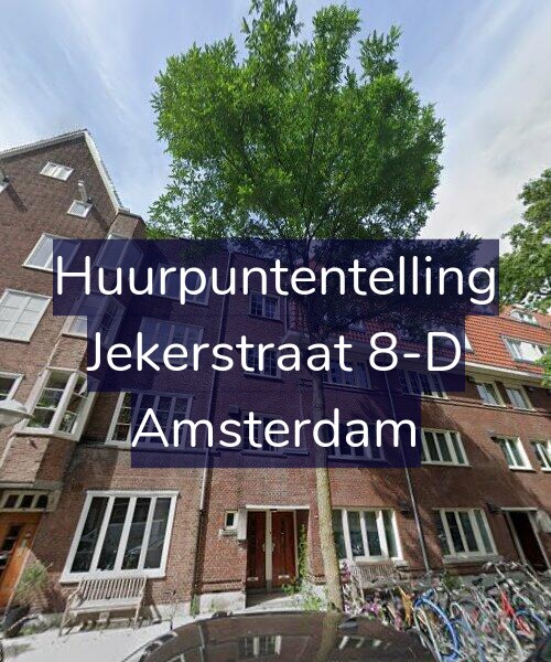 Foto gevel Huurpuntentelling voor Jekerstraat 8-D, Amsterdam