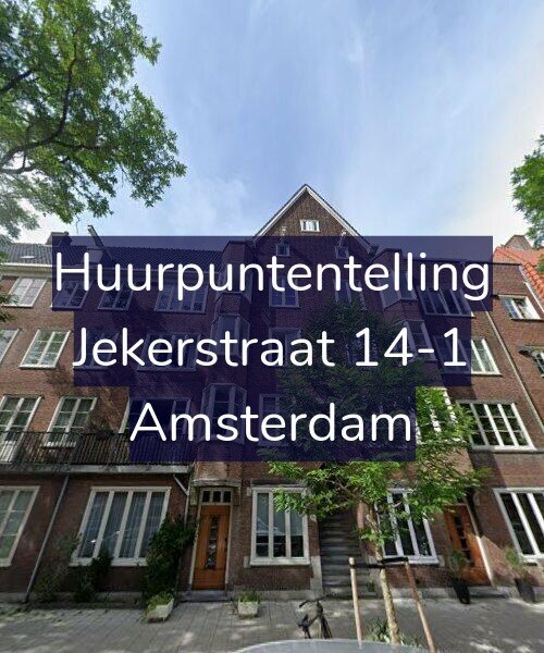 Foto gevel Huurpuntentelling voor Jekerstraat 14-1, Amsterdam