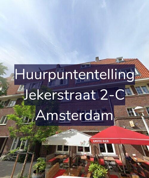 Foto gevel Huurpuntentelling voor Jekerstraat 2-C, Amsterdam