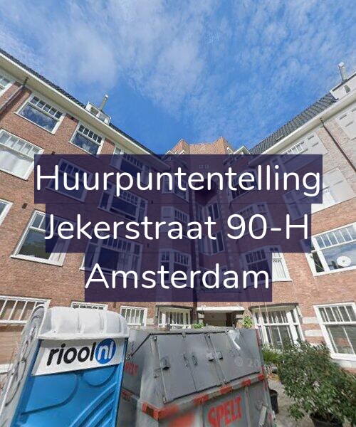 Foto gevel Huurpuntentelling voor Jekerstraat 90-H, Amsterdam
