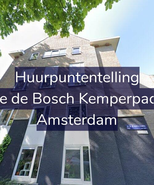 Foto gevel Huurpuntentelling voor Jeltje de Bosch Kemperpad 74, Amsterdam