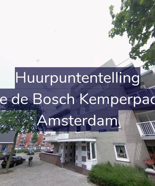 Foto gevel Huurpuntentelling voor Jeltje de Bosch Kemperpad 15, Amsterdam