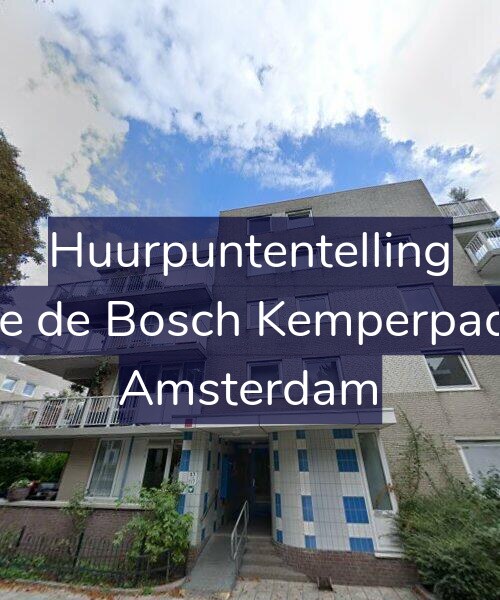 Foto gevel Huurpuntentelling voor Jeltje de Bosch Kemperpad 95, Amsterdam