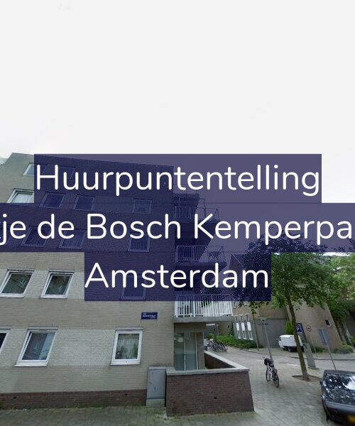 Foto gevel Huurpuntentelling voor Jeltje de Bosch Kemperpad 5, Amsterdam