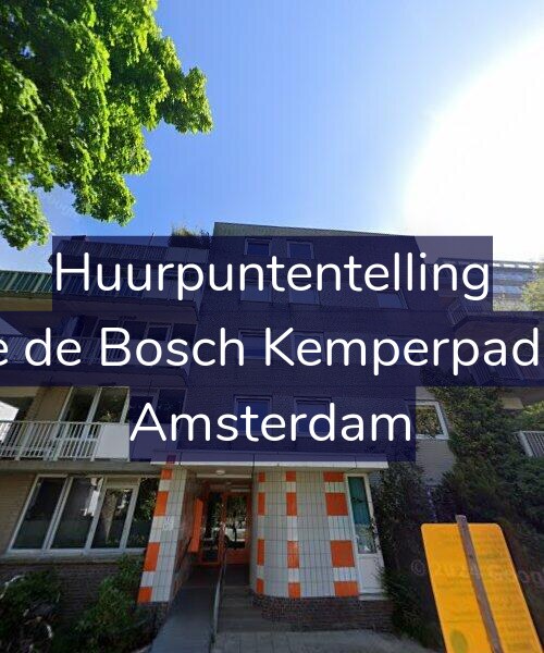 Foto gevel Huurpuntentelling voor Jeltje de Bosch Kemperpad 151, Amsterdam