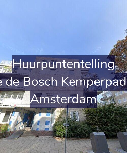 Foto gevel Huurpuntentelling voor Jeltje de Bosch Kemperpad 113, Amsterdam