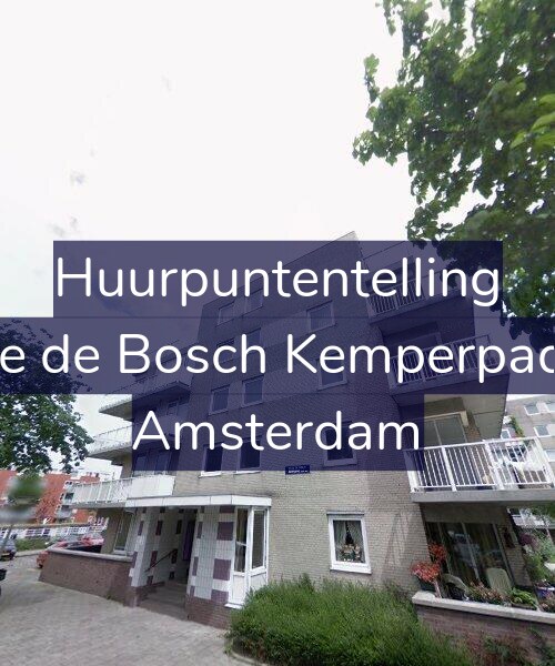 Foto gevel Huurpuntentelling voor Jeltje de Bosch Kemperpad 35, Amsterdam