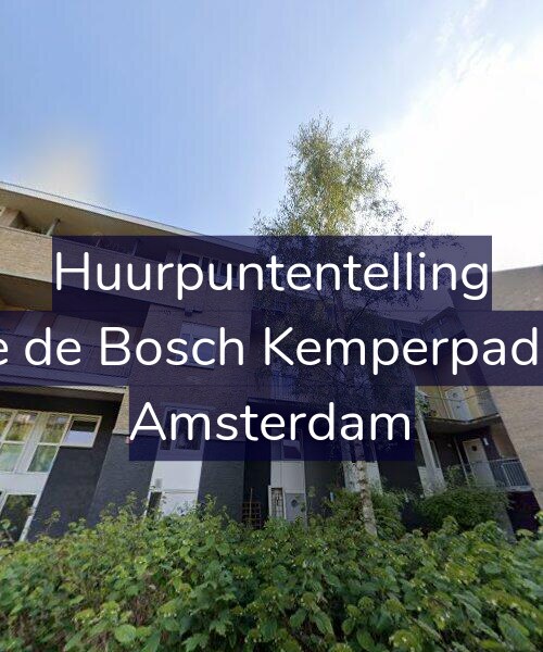 Foto gevel Huurpuntentelling voor Jeltje de Bosch Kemperpad 188, Amsterdam
