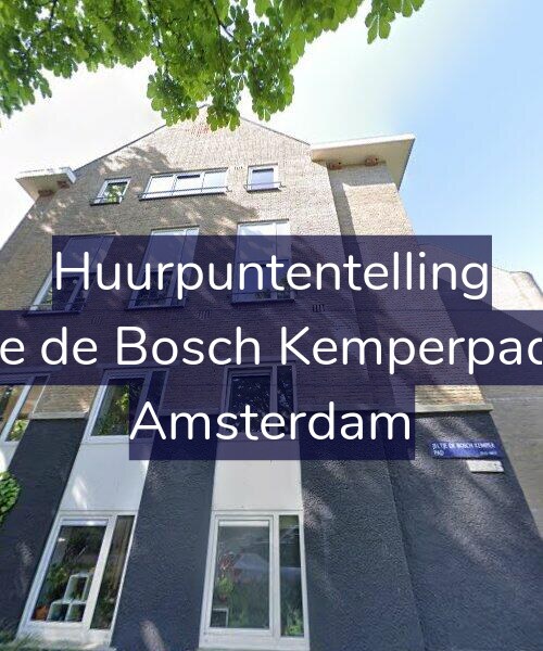 Foto gevel Huurpuntentelling voor Jeltje de Bosch Kemperpad 78, Amsterdam