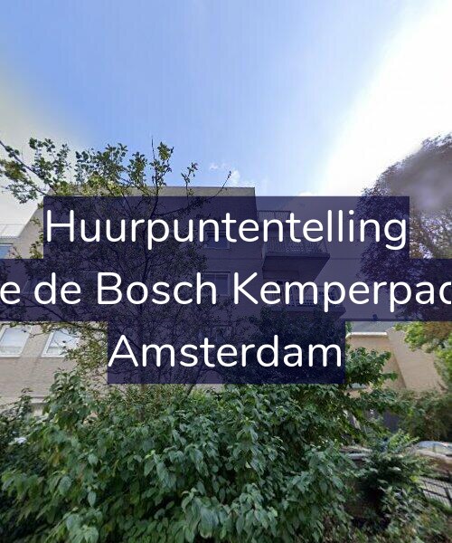Foto gevel Huurpuntentelling voor Jeltje de Bosch Kemperpad 89, Amsterdam