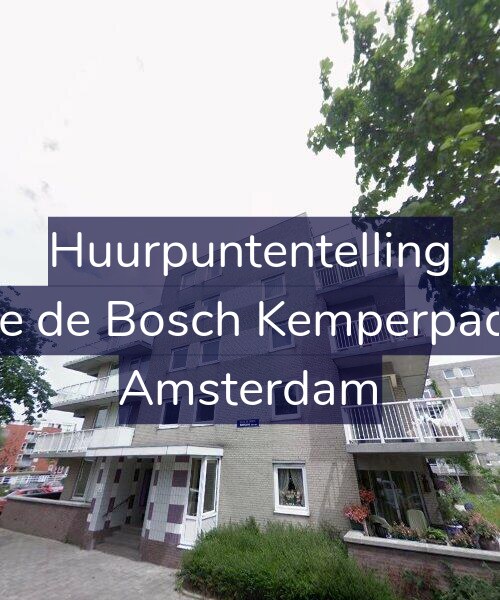 Foto gevel Huurpuntentelling voor Jeltje de Bosch Kemperpad 37, Amsterdam