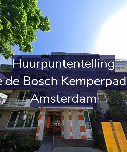 Foto gevel Huurpuntentelling voor Jeltje de Bosch Kemperpad 121, Amsterdam