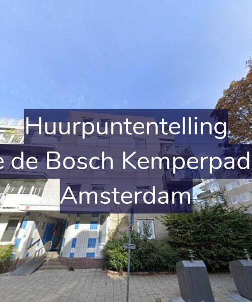 Foto gevel Huurpuntentelling voor Jeltje de Bosch Kemperpad 115, Amsterdam