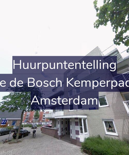 Foto gevel Huurpuntentelling voor Jeltje de Bosch Kemperpad 13, Amsterdam