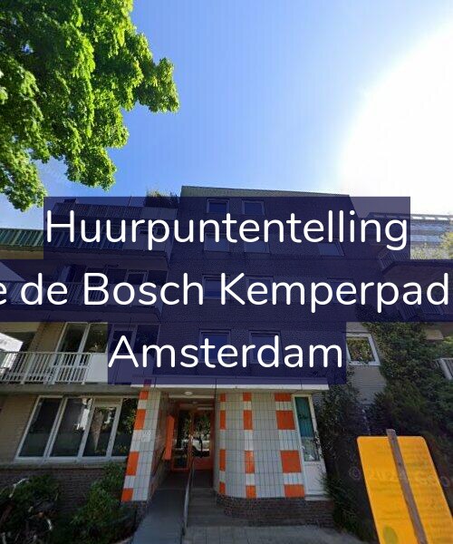 Foto gevel Huurpuntentelling voor Jeltje de Bosch Kemperpad 145, Amsterdam